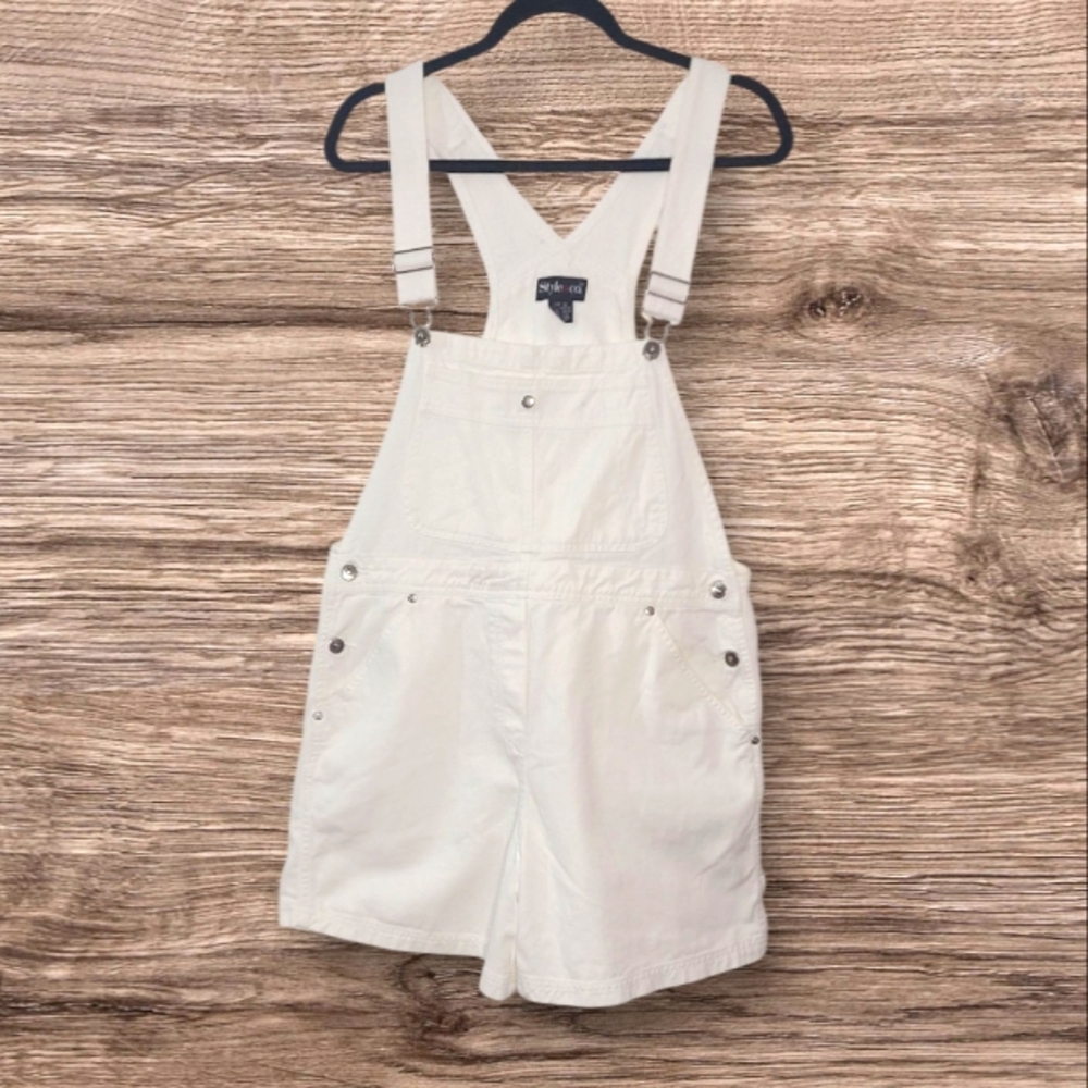 Style & Co.  Vintage Overalls Shorts with Adjustable Straps Size 12